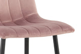 Chaise Willis – Rose – vue 5