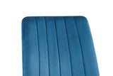 Chaise Willis – Bleu – vue 3