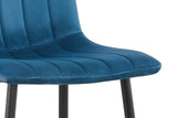 Chaise Willis – Bleu – vue 5