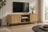 Meuble TV Florence – décor chêne naturel – 170 cm