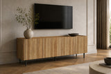 Meuble TV Kyoto – décor chêne naturel – 170 cm