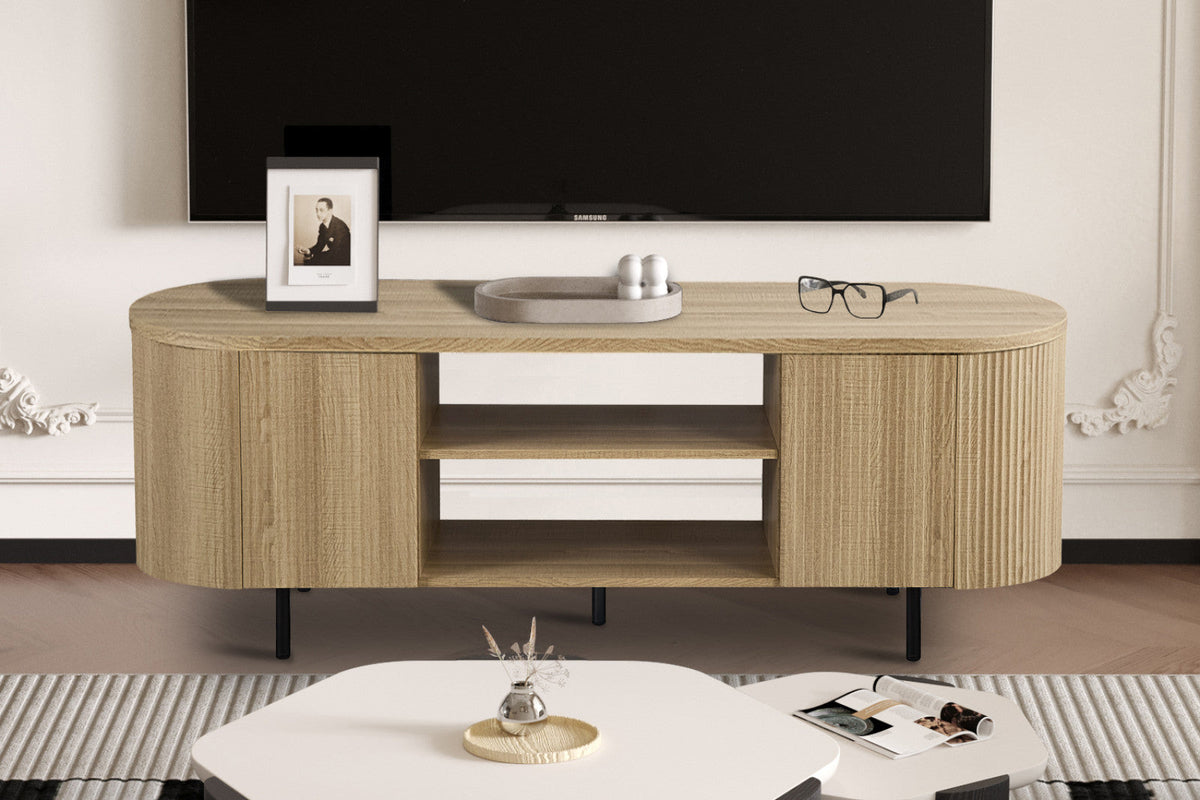 Meuble TV Lagos – Chêne naturel – vue 2