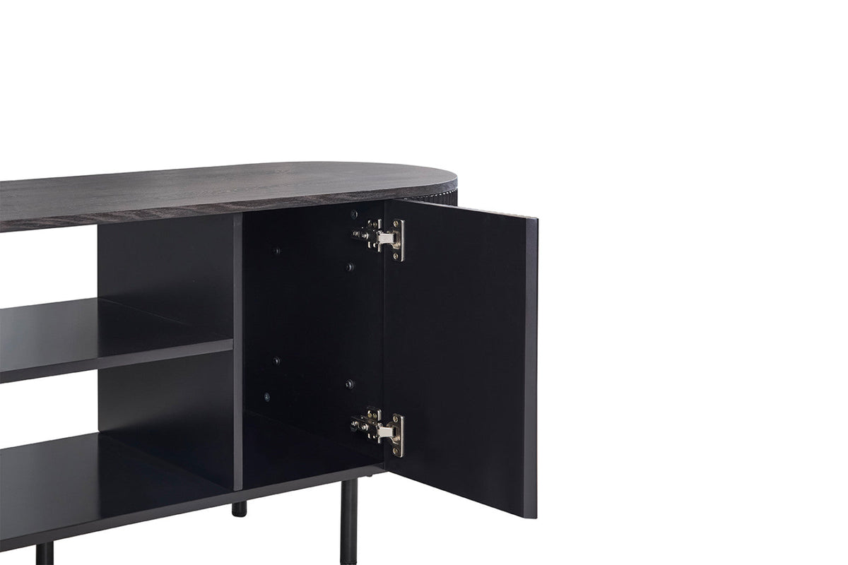 Meuble TV Lagos – Brun foncé – vue 5