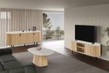 Meuble TV Vigo – Chêne naturel · baroque gris – vue 3