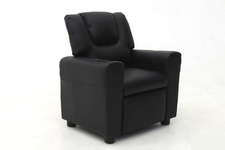 Mini-fauteuil relax Renée – Noir – vue principale