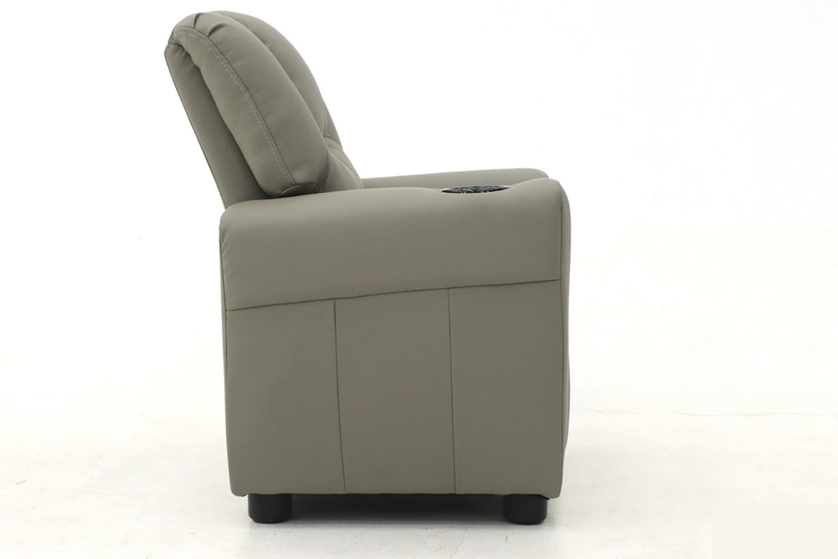 Mini-fauteuil relax Renée – Gris – vue 4