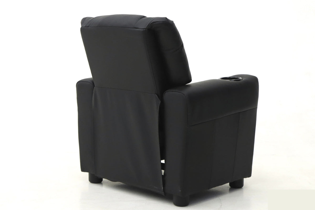 Mini-fauteuil relax Renée – Noir – vue 5