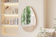 Miroir Rana – chêne vieilli – 80x50 cm