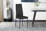 Chaise Cato/Kenzo – Noir – vue 3