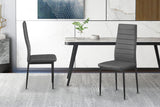 Chaise Cato/Kenzo – Gris – vue 2