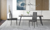 Chaise Cato/Kenzo – Gris – vue 4