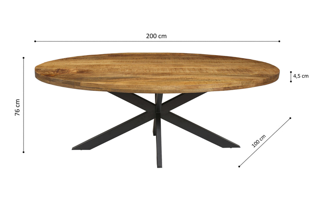 Table Alexa – Naturel – vue 4