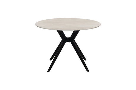 Table Apollo – Baroque gris, ronde Ø 110 cm – vue principale
