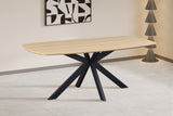 Table Aziz – Chêne naturel – vue 4