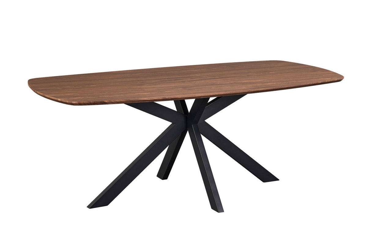 Table Aziz – Chêne foncé – vue 5