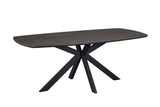 Table Aziz – Brun foncé – vue 5
