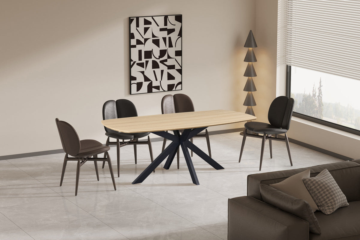 Table Aziz – Chêne naturel – vue 3