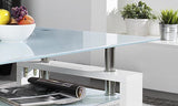 Table basse Alana – Blanc – vue 5