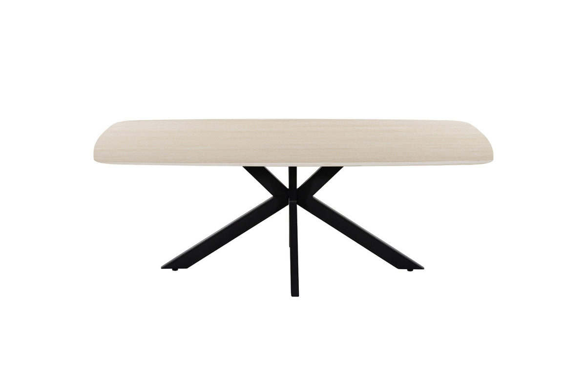 Table basse Apollo – Baroque beige, ovale 130 × 70 cm – vue principale