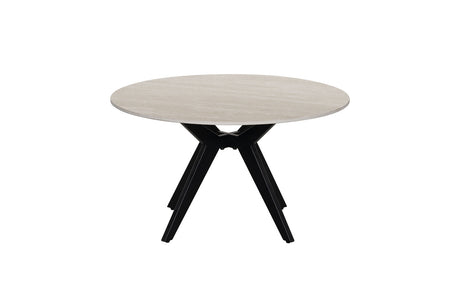 Table basse Apollo – Baroque gris, ronde Ø 80 cm – vue principale