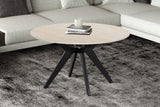 Table basse Apollo – Baroque beige, ronde Ø 80 cm – vue 2