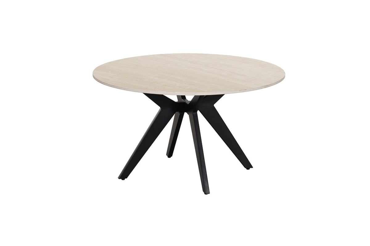 Table basse Apollo – Baroque beige, ronde Ø 80 cm – vue 4