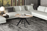 Table basse Apollo – Pandora brillant, ronde Ø 80 cm – vue 3