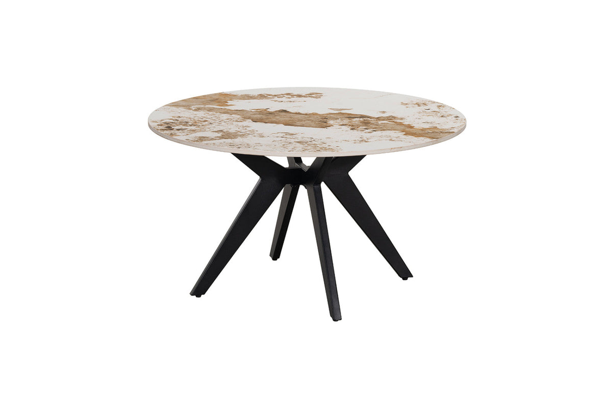 Table basse Apollo – Pandora brillant, ronde Ø 80 cm – vue 4