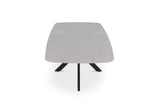 Table basse Apollo – Gris, ovale 130 × 70 cm – vue 5