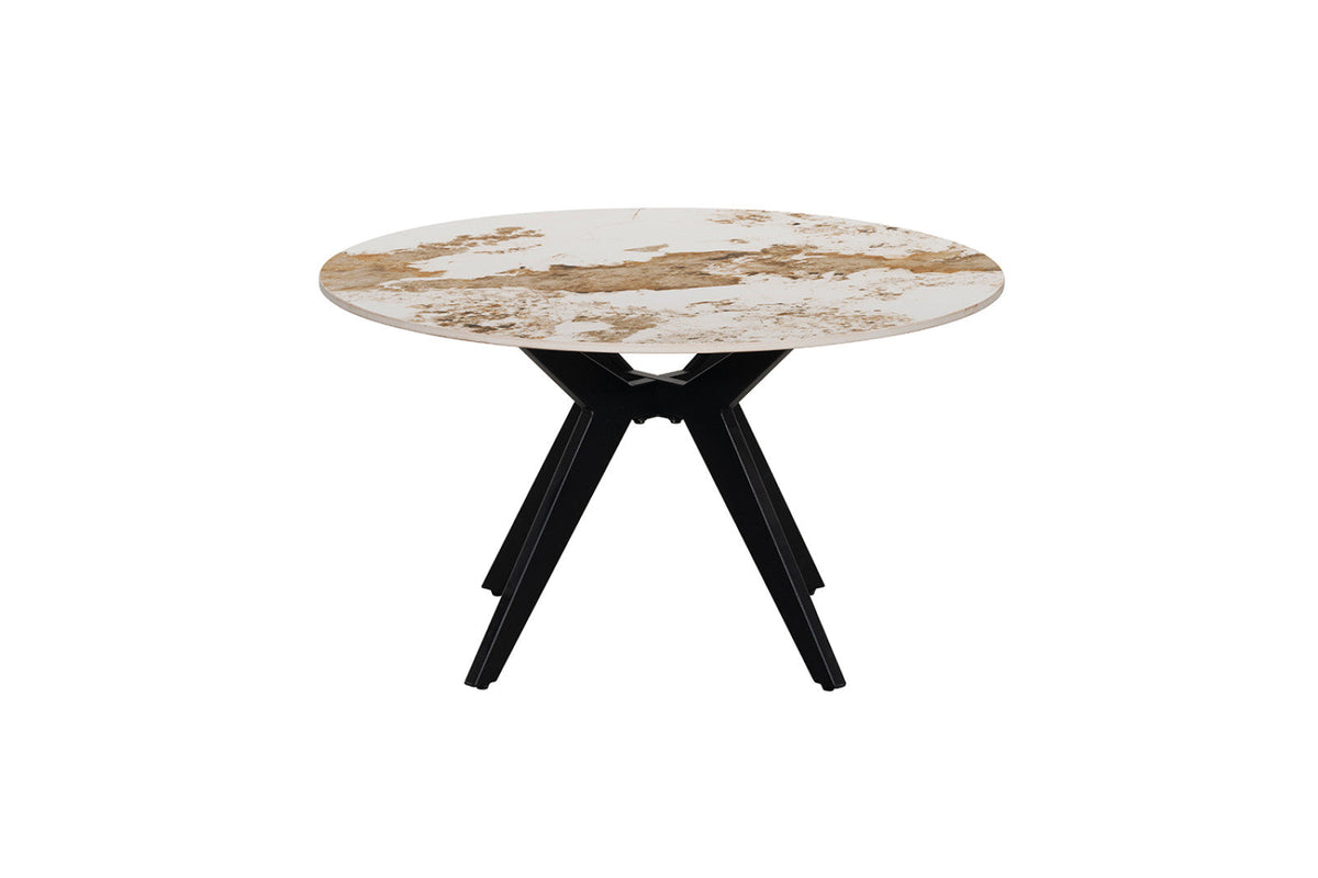 Table basse Apollo – Pandora brillant, ronde Ø 80 cm – vue principale