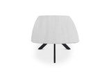 Table basse Apollo – Baroque gris, ovale 130 × 70 cm – vue 5