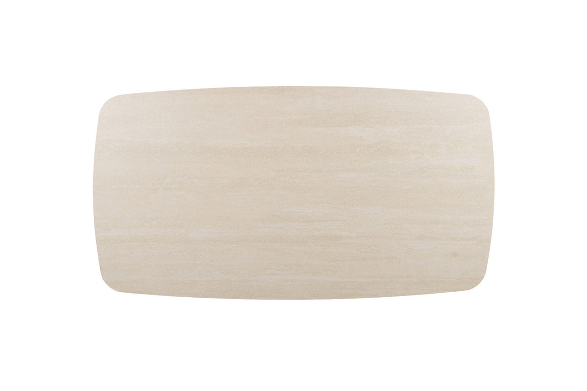 Table basse Apollo – Baroque beige, ovale 130 × 70 cm – vue 5