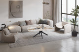 Table basse Apollo – Pandora brillant, ovale 130 × 70 cm – vue 3