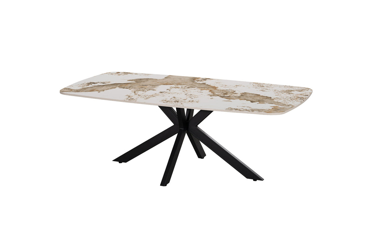 Table basse Apollo – Pandora brillant, ovale 130 × 70 cm – vue 4