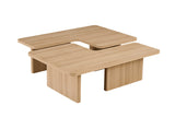 Table basse Arallo – Chêne naturel – vue 5