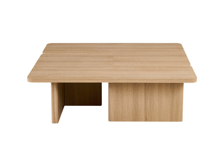 Table basse Arallo – Chêne naturel – vue principale