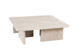 Table basse Arallo – Travertin beige – vue 4