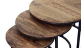 Table basse Arnod – set de 3 bois de manguier