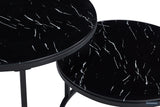 Table basse Boston – Marbre noir – vue 4