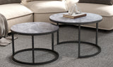 Table basse Boston – Gris pierre – vue 2