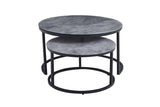 Table basse Boston – Gris pierre – vue 3