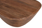 Table basse Evan – bois de manguier brun clair