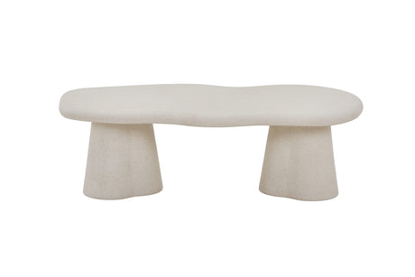 Table basse Faro – organique ciment – 130 cm