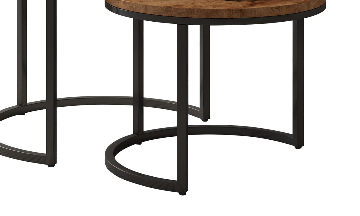 Table basse Goja – set de 2 bois de manguier