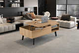 Table basse Justine – Chêne naturel – vue 5