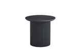 Table basse Lagos – Brun foncé, ronde Ø 50 cm – vue principale