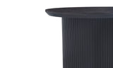 Table basse Lagos – Brun foncé, ronde Ø 50 cm – vue 5