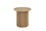 Table basse Lagos – Chêne naturel, ronde Ø 50 cm – vue 4