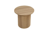Table basse Lagos – Chêne naturel, ronde Ø 50 cm – vue principale