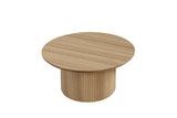 Table basse Lagos – Chêne naturel, ronde Ø 80 cm – vue 4